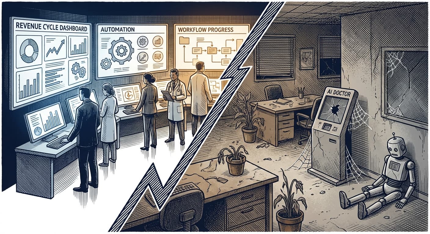 The Two-Speed Future of Healthcare AI: Why Enterprise Will Win and Patient-Facing Solutions Will Fail