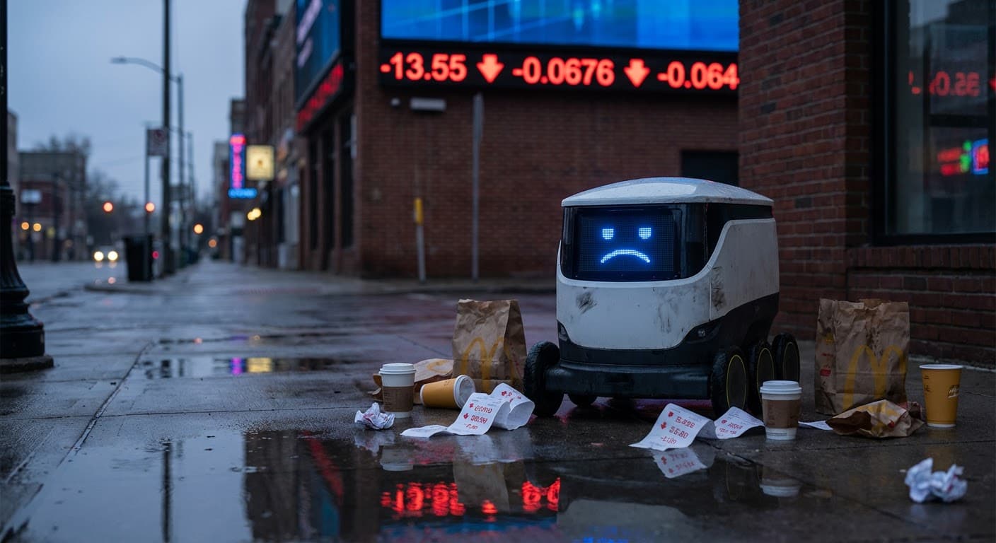 Are Publicly Traded Delivery Robotics Companies Cooked? A Deep Dive Into the Numbers
