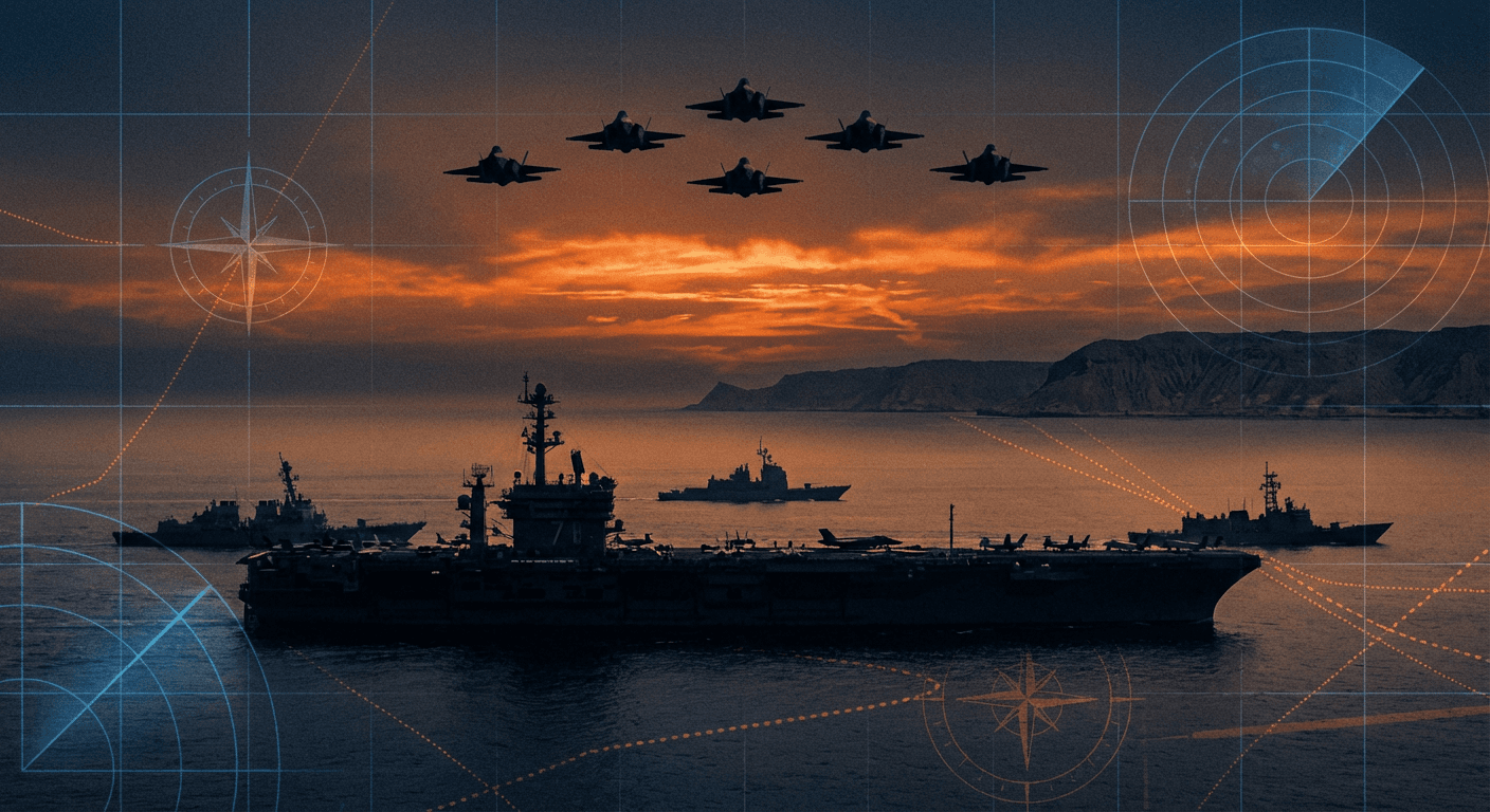 The U.S. Military Buildup Around Iran: Signal, Psyop, or Prelude to Strike?