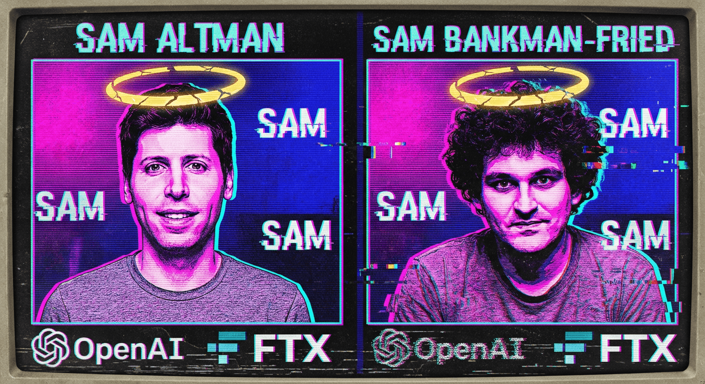 The Two Sams: Altman, Bankman-Fried, and the Mask of Salvation