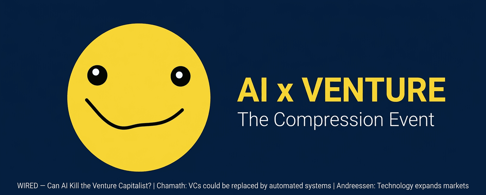 AI x Venture: The Compression Event