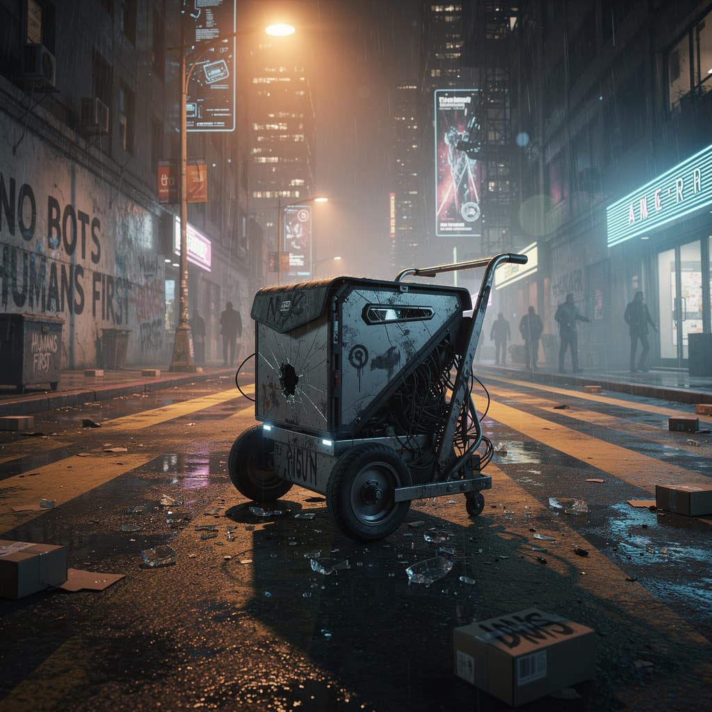 The Rise of 'Clanker Attacks': Documenting the War on Robots